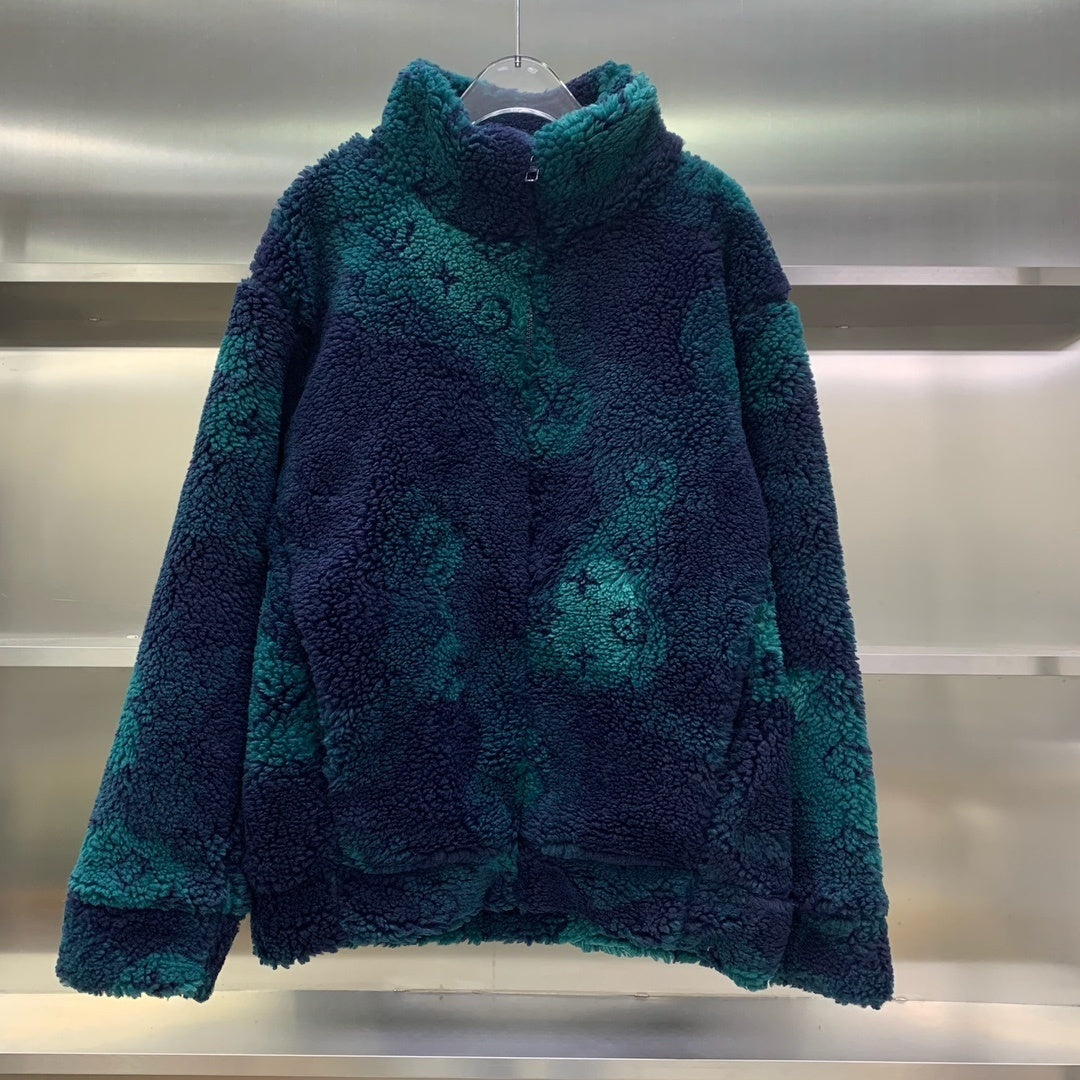 MONODRIP "LV" Plüsch Jacke